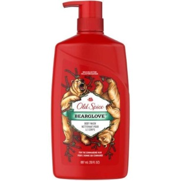Old Spice Wild Collection Bearglove Body Wash Pump (Pack of 2)