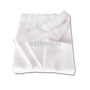 estheSKIN 100% Cotton Pure White Cutting Gauze for Professional Facial Treatment and More, 11.5