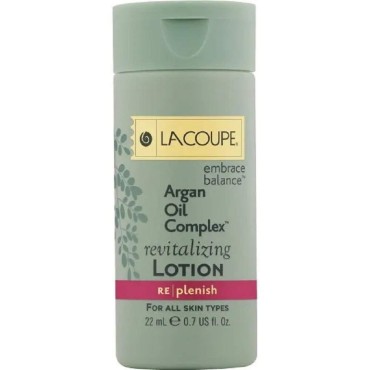 LA Coupe Lotion Argan oil complex revitalizing lotion - Set of 18 - 0.75 Oz each - total 13.5 Oz