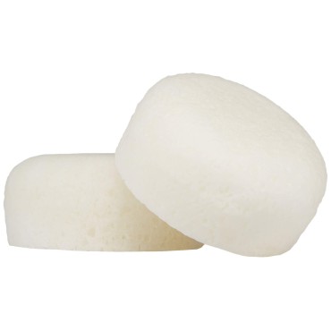 kai Body Buffer Rose, 2 Count, Innovative Bath sponges That Gently exfoliates Skin While Cleansing The Body with a Fresh + Clean Gardenia Rose Absolute Scent, Vegan, Cruelty Free, Made in The USA