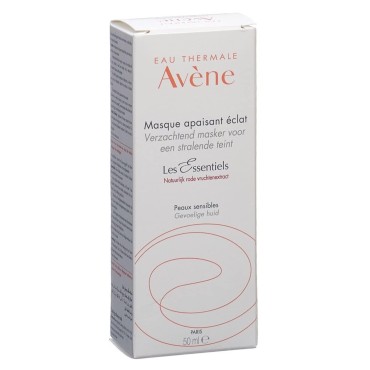 Eau Thermale Avène Soothing Radiance Mask, Deep Hydration for All Skin Types, Non-Comedogenic 1.6 oz.