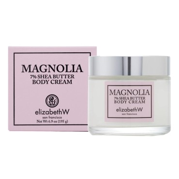 elizabeth W, Magnolia Body Cream, 6.9 Ounces
