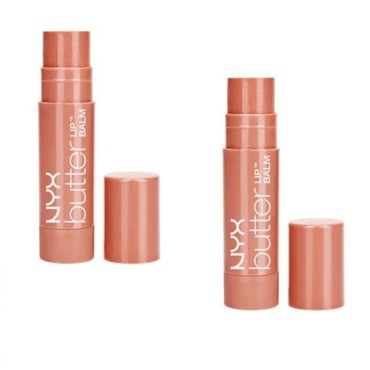 Pack of 2 NYX Butter Lip Balm, BLB06 Biscotti...