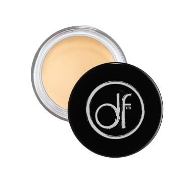 Dermaflage Waterproof Concealer Cream - Full Coverage Color Match Pro Makeup - Used by Hollywood Makeup Artists - Long-Lasting, Matte Finish for Face & Body - Covers Dark Circles, Tattoos, Acne (Medium)