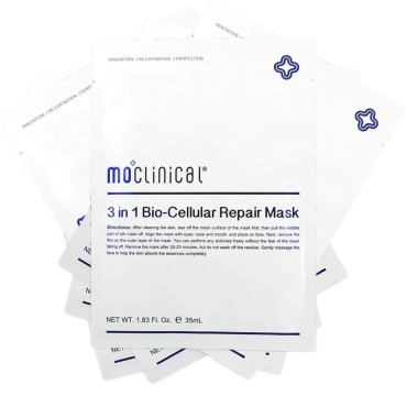 MO Clinical 3 in 1 Bio-Cellular Repair Mask, 5 PCs...