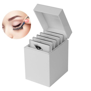 Salmue 10 Layers Eyelash Extension Storage Box Makeup Cosmetic Eye Lashes Case Organizer, False Eyelash Display Holder Case Makeup Organizer