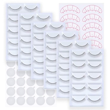 30 Pairs Practice Lash Strips Training Lashes for ...