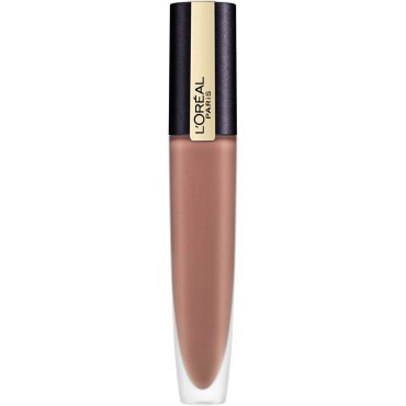 L'Oreal Paris Makeup Rouge Signature Matte Metallic Lip Stain, Weightless, High Pigment Metallic Color, I Scintillate, 0.23 oz.