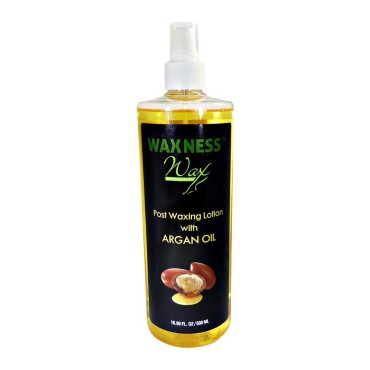 Wax Necessities Waxness Post Waxing Argan Oil Lotion 16.9 Ounces