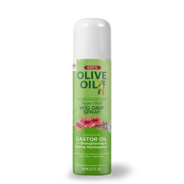 ORS Olive Oil Fix-It Wig Detangler Spray, Wigs and Weaves Detangler with Castor Oil for Strengthening and Moisturization (6.2 oz)