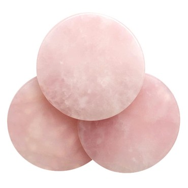 5pcs Pink Jade Stone for Glue Eyelash Extension To...