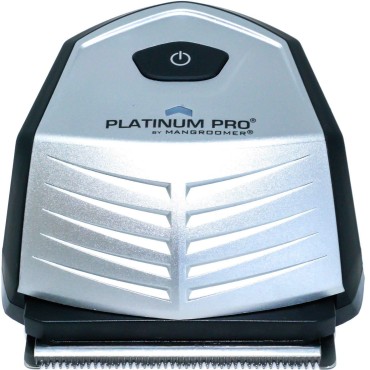 Platinum Pro by MANGROOMER New Self-Haircut Kit and Advanced Hair Clippers with Lithium Max Battery, 9 Length Guards and Included Bonus Storage Case, 2 Piece Set