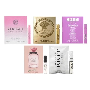 Bellacollecion Women's fragrance Samples set of 5 ...