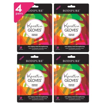 Bodipure Premium Keratin Gloves for Nail Strengthe...