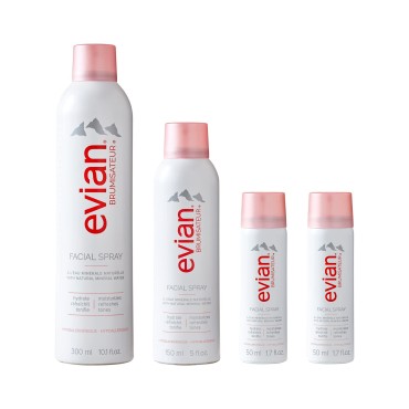 Evian Facial Spray 24/7 Kit