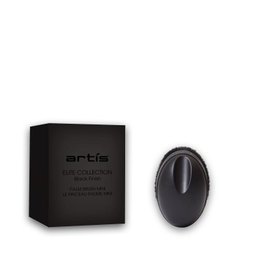 Artis Elite Collection Black Finish, Palm Brush Mi...