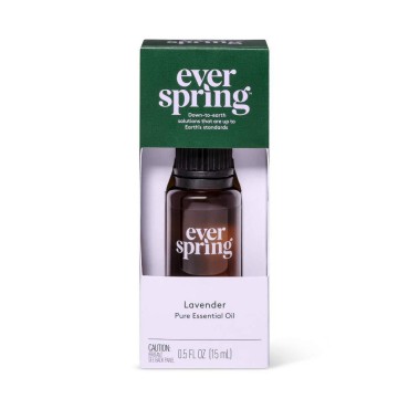 Everspring- Lavender Pure Essential Oil - 0.5 fl oz
