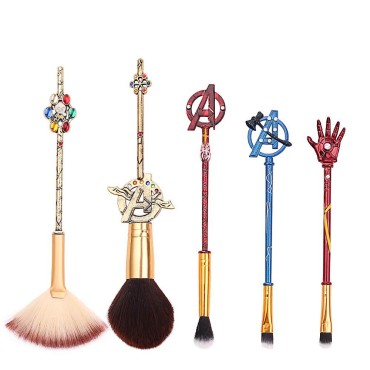 5Pcs Classical Movie Makeup Brushes - Professional...