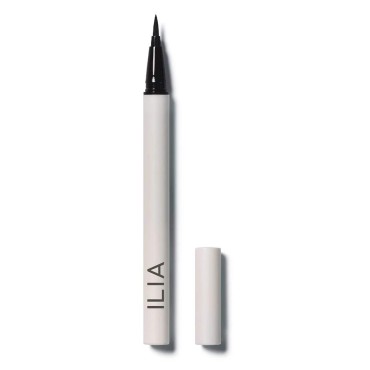 ILIA - Clean Line Liquid Liner | Cruelty-Free, Vegan, Clean Beauty (Black, 0.01 fl oz | 0.55 ml)