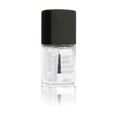Dr.'s Remedy Nail Polish Treatment, Organic All Natural Non Toxic Nail Care and Strengthener - Calming Clear