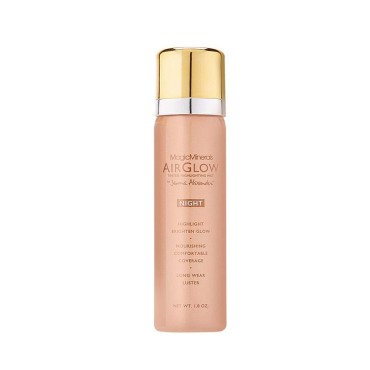 Jerome Alexander MagicMinerals AirGlow Tinted Highlighting Night Mist, Illuminating Airbrush Tinted Moisturizer Spray | Bronze Glow