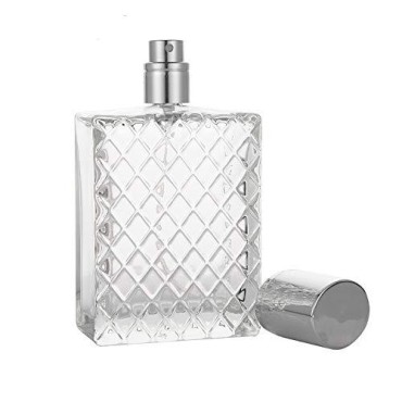 1PCS 100ml/3.4Oz Clear Glass Fine Mist Atomizer,Po...