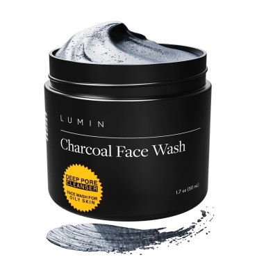 Lumin Charcoal Face Wash Men, Charcoal Cleanser, Mens Charcoal Face Wash, Men Face Wash Charcoal, Men's Facewash, Face Cleanser Charcoal, Charcol Face Wash, Charcoal Facewash 1.7oz