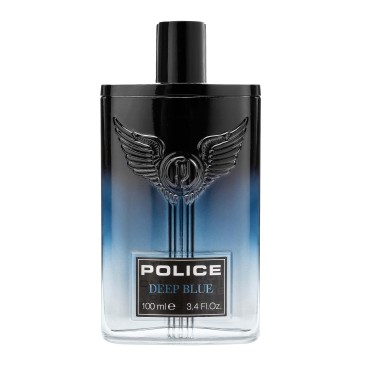 Police Deep Blue By Police - Fragrance For Men - Bold, Refreshing Scent - Top Notes Of Bergamot And Black Pepper - Middle Notes Of Orange Blossom And Nutmeg - Base Notes Of Vanilla - 3.4 Oz EDT Spray