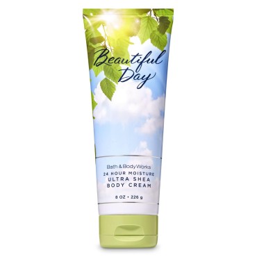 Bath & Body Works Beautiful Day Ultra Shea Body Cream 24 Hour Moisture 8 oz / 226 g