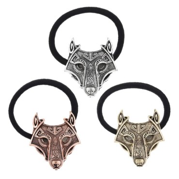 Lurrose 3pcs Christmas Hair Rope Vintage Retro Wol...