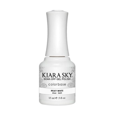 Kiara Sky Gel Polish MILKY WHITE , G623
