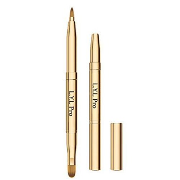 L.Y.L Pro Gold Retractable Lip Makeup Brushes Doub...