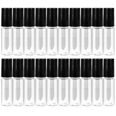 Beautyflier 20 Pack 1.5 ml Empty Lip Gloss Tubes C...