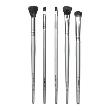 e.l.f. Smoky Eye Brush Kit, 5 Vegan Makeup Brushes...