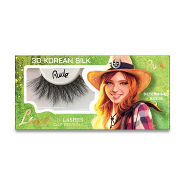 Rude - Luxe 3D Korean Silk Lashes - Determined...