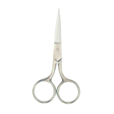 Yutoner Scissors for Grooming Eyebrows - Stainless Steel Straight Tip Scissor for Eyebrows Cutting - Beard, Hair, Ear, Eyebrows, Moustache, Nose Trimming
