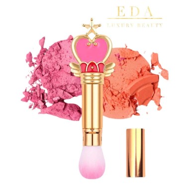 EDA LUXURY BEAUTY Round Retractable Makeup Brush W...