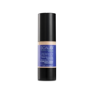 PERFECT Flawless Finish Treatment by SCALISI NATURALLY SCIENTIFIC SKINCARE - Tinted, Moisturizing, Brightening Foundation