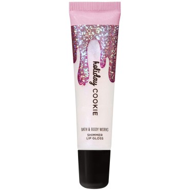Bath and Body Works HOLIDAY COOKIE Shimmer Lip Glo...
