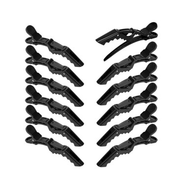 12Pcs Hair Clips for Styling Sectioning - Wide Tee...