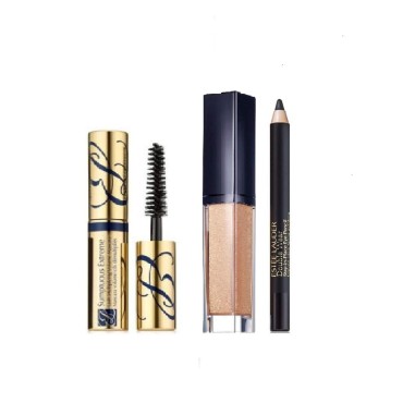 Estee Lauder Wear It Your Way - Full Size Pure Color Envy Shadow Paint, Mini Mascara and Eye Pencil collection (Value $48)