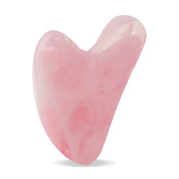 DEAYOKA Rose Quartz Gua Sha Tool - Asian Beauty Se...