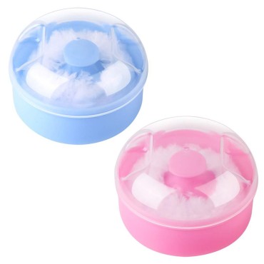 Arroyner 2Pcs Baby Body Cosmetic Powder Puff Body ...