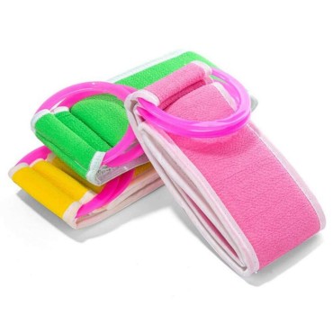 WOIWO 3PCS Back Strip Bath Towel Thickened Double ...