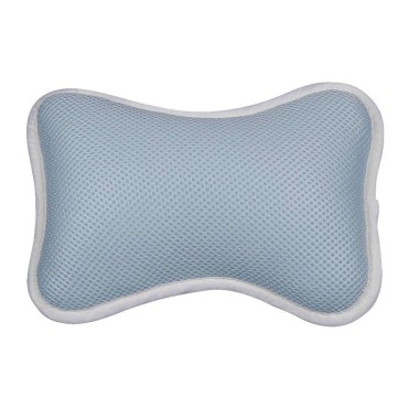 3D Mesh Spa Bath Pillow, Bathtub Pillow with 2 Suc...