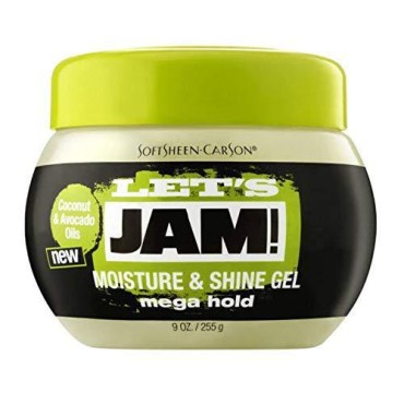 Let's jam! mega hold moisture and shine gel 9oz