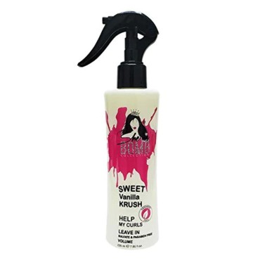 she is bomb collection Sweet Vanilla Krush Leave-In Curl Definer 7.95 fl oz.