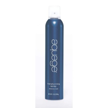AQUAGE AQUAGE Transforming Spray Extra Hold, 10 Oz, Firm-Hold Aerosol Finishing Spray Adds Texture, Volume, and Lift on Dry Hair, Perfect for Hairstyles with a Fresh, Random Look, 10 fl. oz.