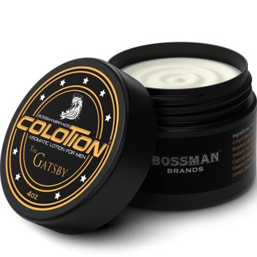 Bossman Colotion - 2 in 1 Men's Lotion and Cologne - Moisturizer and Hydrating Scented Body Lotion - Mens Scented Lotion for Daily Use (The Gatsby)