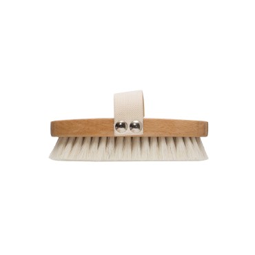 Creative Co-Op Beech Wood Bath Elastic Band & Meta...